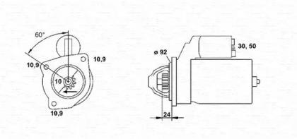 Magneti Marelli 063227554010 Starter