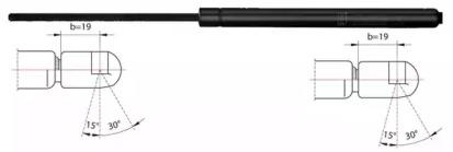 Metzger 2110232 Пружина газова