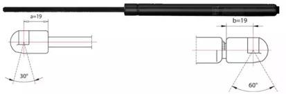 Metzger 2110461 Пружина газова кришки багажника Metzger 2110461 Пружина газова кришки багажника