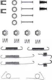 Textar 97002600 Монтажний комплект гальмівних колодок