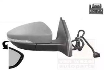 Van Wezel 5740808 Outer mirror assy Van Wezel 5740808 Outer mirror assy