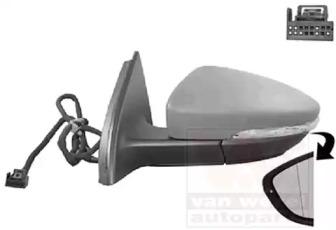 Van Wezel 5740817 Дзеркало зовнішнє заднього виду Van Wezel 5740817 Дзеркало зовнішнє заднього виду