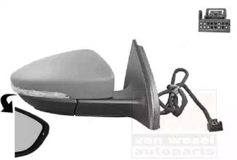 Van Wezel 5740818 Outer mirror assy Van Wezel 5740818 Outer mirror assy