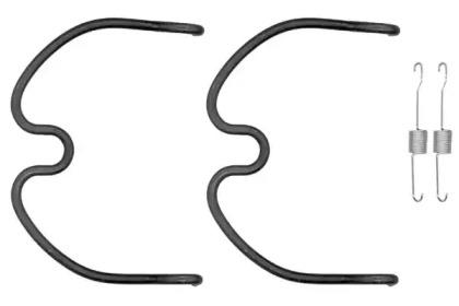 Textar 97032500 Spring set disc brake Textar 97032500 Spring set disc brake