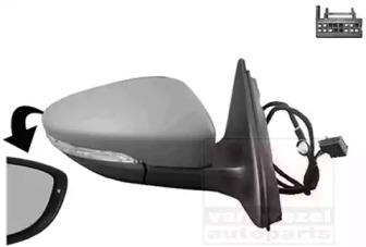 Van Wezel 5772808 Дзеркало зовнішнє заднього виду Van Wezel 5772808 Дзеркало зовнішнє заднього виду