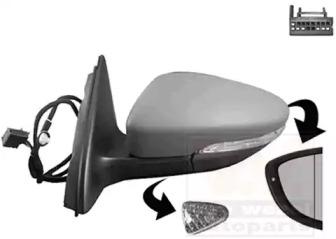 Van Wezel 5772817 Дзеркало зовнішнє заднього виду Van Wezel 5772817 Дзеркало зовнішнє заднього виду