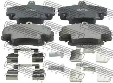 Febest 2401LOGF Brake pads Febest 2401LOGF Brake pads