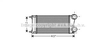 Ava PEA4332 Радіатор інтеркулера Ava PEA4332 Радіатор інтеркулера