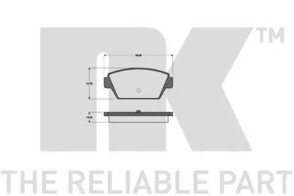 NK 223009 Brake pads