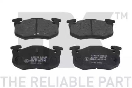 NK 223728 Brake pads NK 223728 Brake pads