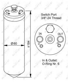 NRF 33028 Осушувач кондиціонера