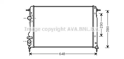 Ava RTA2312 Радіатор