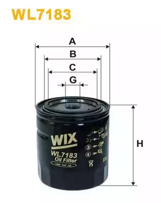 Wix Filters WL7183 Oil filter