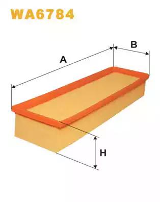 Wix Filters WA6784 Фильтр воздушный Wix Filters WA6784 Фильтр воздушный