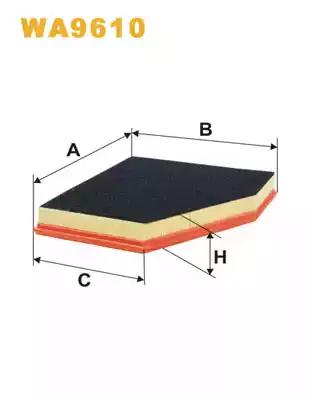 Wix Filters WA9610 Air filter