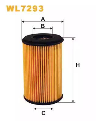Wix Filters WL7293 Oil filter Wix Filters WL7293 Oil filter