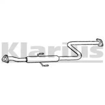 Klarius HA244P Muffler assy front Klarius HA244P Muffler assy front