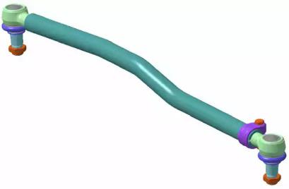 Lemforder 19904 01 End assy steering rack