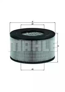 Mahle Original LX1139 Фільтр повітряний