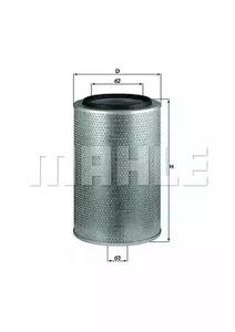 Mahle Original LX 1606 Фільтр повітряний Mahle Original LX 1606 Фільтр повітряний