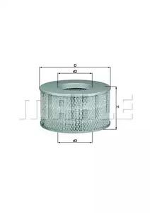 Mahle Original LX1641 Фільтр повітряний