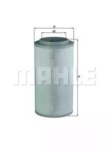 Mahle Original LX1734 Фільтр повітряний Mahle Original LX1734 Фільтр повітряний