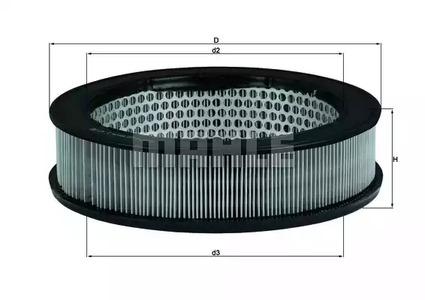 Mahle Original LX 2 Фільтр повітряний