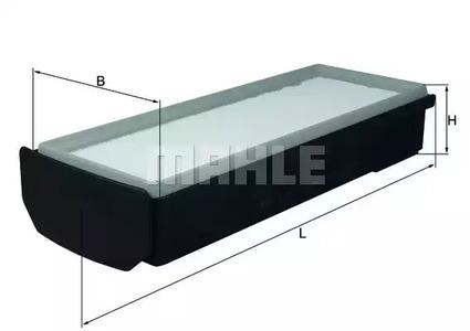 Mahle Original LX 2796/1 Air filter