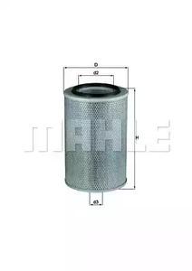 Mahle Original LX345 Air filter