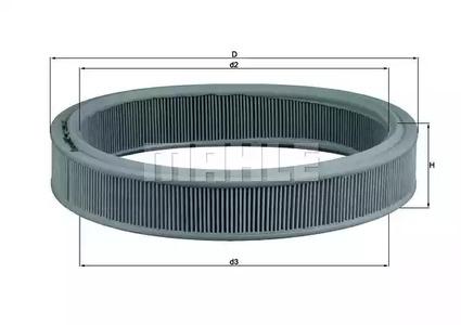 Mahle Original LX 38 Фільтр повітряний