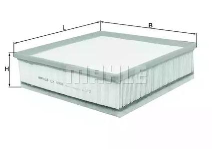 Mahle Original LX4038 Фільтр повітряний Mahle Original LX4038 Фільтр повітряний
