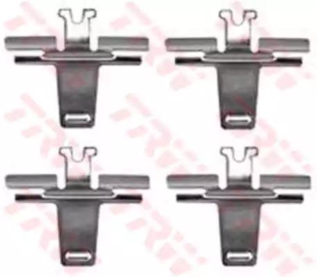 TRW PFK180 Spring set disc brake TRW PFK180 Spring set disc brake