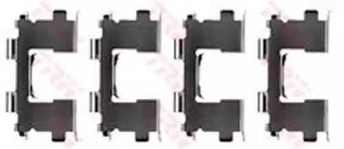 TRW PFK312 Комплект монтажный дисковых тормозных колодок TRW PFK312 Комплект монтажный дисковых тормозных колодок