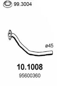 Asso 10.1008 Exhaust pipe