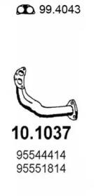 Asso 10.1037 Exhaust pipe Asso 10.1037 Exhaust pipe