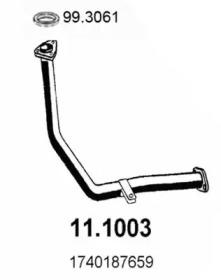 Asso 11.1003 Exhaust pipe Asso 11.1003 Exhaust pipe