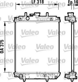 Valeo 734105 Радіатор Valeo 734105 Радіатор