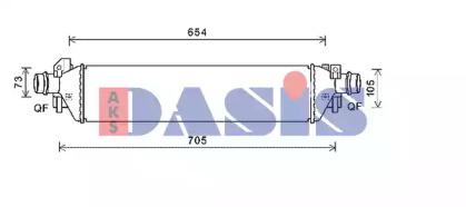 AKS Dasis 157054N Інтеркулер AKS Dasis 157054N Інтеркулер