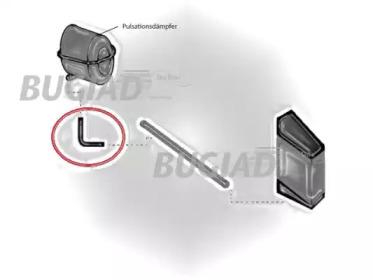 Bugiad 86602 Патрубок інтеркулера