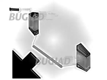 Bugiad 86634 Патрубок інтеркулера