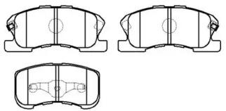 HSB HP9773 Колодки гальмівні HSB HP9773 Колодки гальмівні