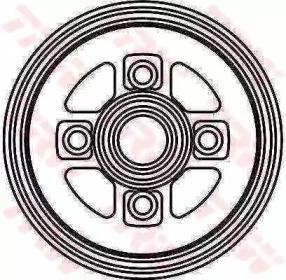 TRW DB4317 Bremstrommel TRW DB4317 Bremstrommel