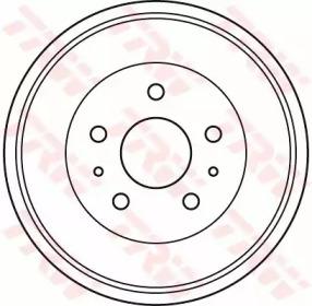 TRW DB4392 Барабан гальмівний