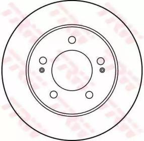 TRW DF1434 Диск тормозной TRW DF1434 Диск тормозной