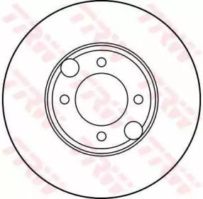 TRW DF1878 Диск гальмівний