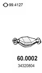 Asso 60.0002 Каталізатор Asso 60.0002 Каталізатор