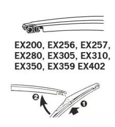 Trico EX257 Щітка склоочисника Trico EX257 Щітка склоочисника