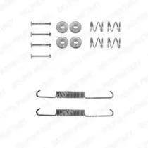 Delphi LY1286 Комплект монтажный дисковых тормозных колодок