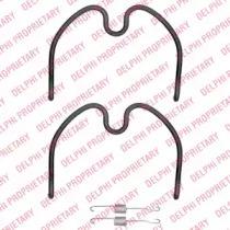 Delphi LY1349 Комплект монтажный дисковых тормозных колодок Delphi LY1349 Комплект монтажный дисковых тормозных колодок