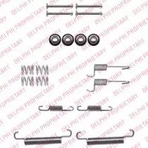 Delphi LY1364 Комплект монтажный дисковых тормозных колодок